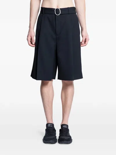 Jil Sander Tailored Shorts In Black