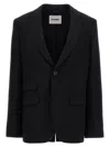 Jil Sander Single-breasted Blazer With Notch Lapel