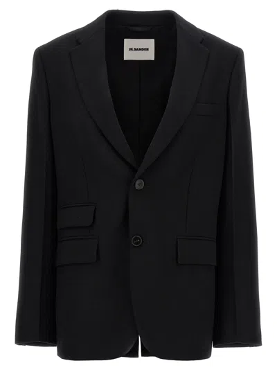 JIL SANDER JIL SANDER TAILORED SINGLE BREASTED BLAZER