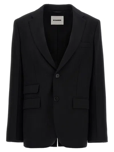 JIL SANDER TAILORED SINGLE-BREASTED BLAZER