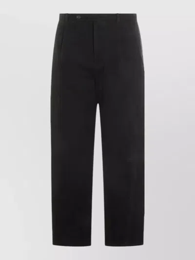 Jil Sander Tailored Trousers Straight Leg Pleated Waist In Multi