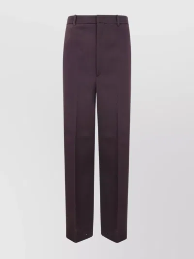 JIL SANDER TAILORED TROUSERS WITH PLEATS AND POCKETS
