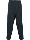 Jil Sander Tailored Waist Straight-leg Trousers In Blue