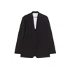 Jil Sander Tailored Wool Jacket In Black