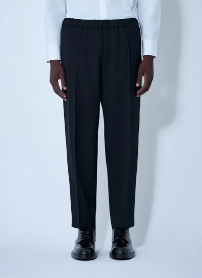 Jil Sander Tailored Wool Pants In Black
