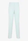 Jil Sander Tailored Wool Pants In Blue