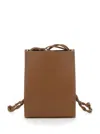 Jil Sander Small Tangle Shoulder Bag In Brown