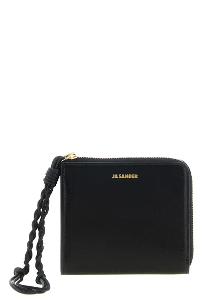 Jil Sander 'tangle' Card Holder In Black