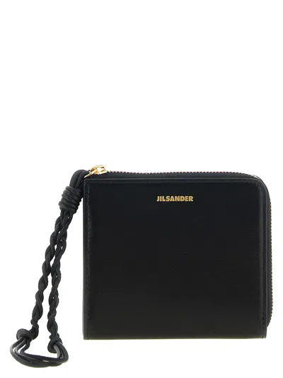 Jil Sander 'tangle' Card Holder In Brown
