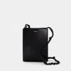 Jil Sander Small Tangle Shoulder Bag In Black
