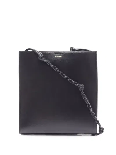 Pre-owned Jil Sander Tangle Knotted Shoulder Bag In Black