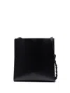 Jil Sander Tangle Leather Crossbody Bag