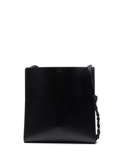 Jil Sander Tangle Leather Crossbody Bag