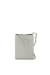 Jil Sander Tangle Leather Crossbody Bag In 54