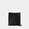 Jil Sander Tangle Medium Crossbody -  - Leather - Black In Black