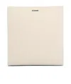 Jil Sander Tangle Medium Crossbody Bag In White