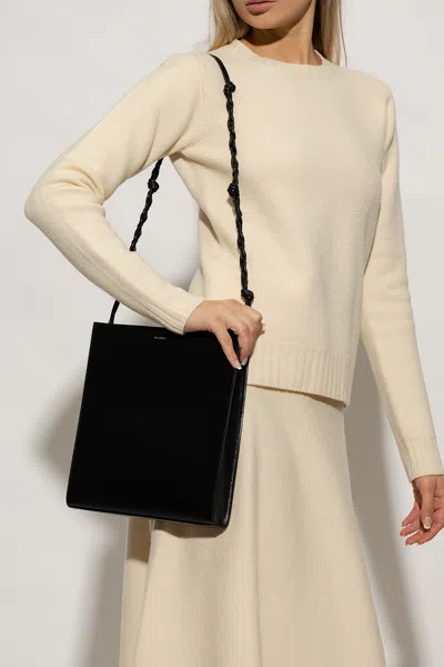 Jil Sander ‘tangle Medium' Shoulder Bag In Black
