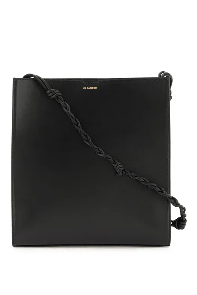 Jil Sander Tangle Medium Shoulder Bag In Black (black)