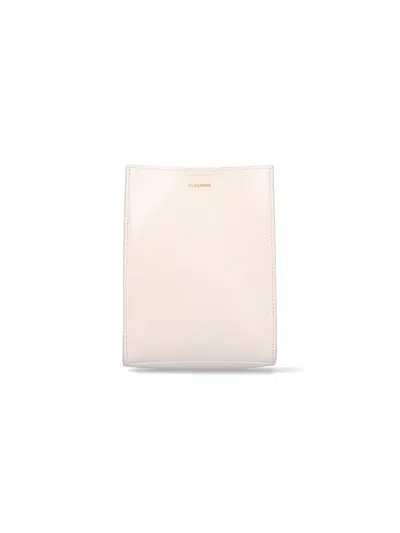 Jil Sander Tangle Mini Bag In White