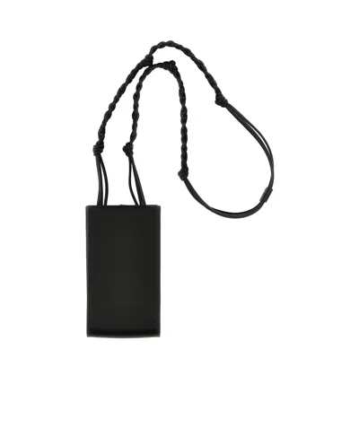 Jil Sander Tangle Phone Poutch In Black