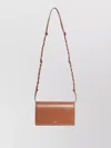Jil Sander Tangle Rectangular Crossbody Wallet Knotted Strap