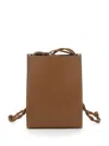 Jil Sander Small Tangle Shoulder Bag In Beige
