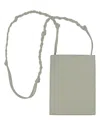Jil Sander Women's Sage Leather Shoulder Bag In Beige