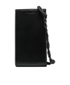 Jil Sander Tangle Shoulder Bag In Black