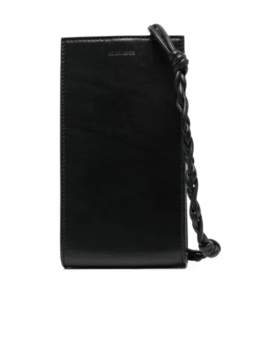 Jil Sander Tangle Shoulder Bag In Black
