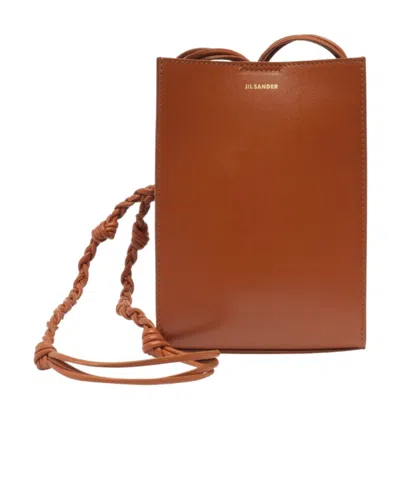 Jil Sander Tangle Shoulder Bag In Brown