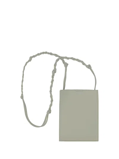 Jil Sander Tangle Shoulder Bag In Eggshell