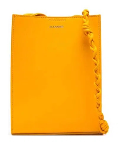Jil Sander Tangle Shoulder Bag In Orange