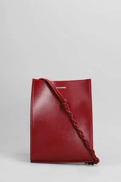 Jil Sander Tangle Shoulder Bag In Red