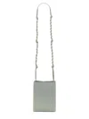 Jil Sander Tangle Structured Small Shoulder Bag In Azure