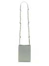 Jil Sander Tangle Structured Small Shoulder Bag In Azure