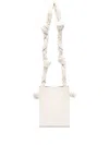 Jil Sander Tangle Shoulder Bag In Weiss