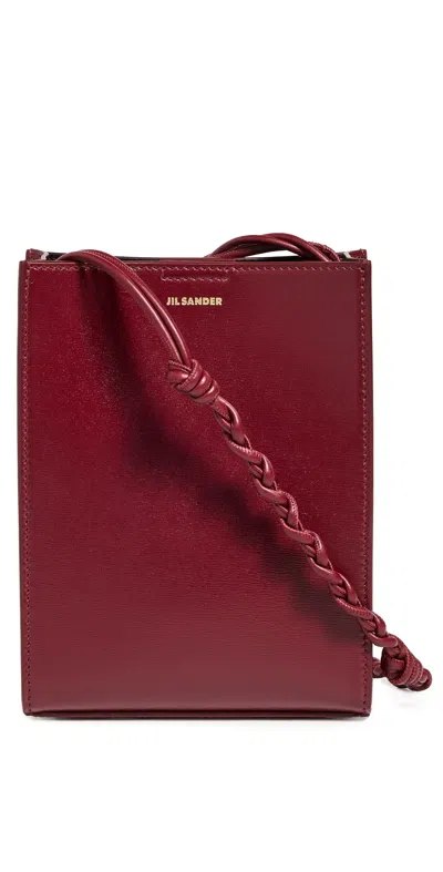 Jil Sander Tangle Sm Bag Jasper In Red