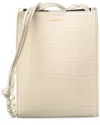 Jil Sander White Small Tangle Bag In Beige