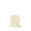 Jil Sander Tangle Small Crossbody - Leather - White In White