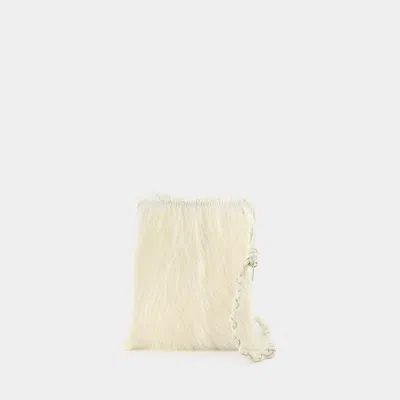 Jil Sander Tangle Small Crossbody In Neutral