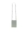 Jil Sander Tangle Structured Small Shoulder Bag In Gray