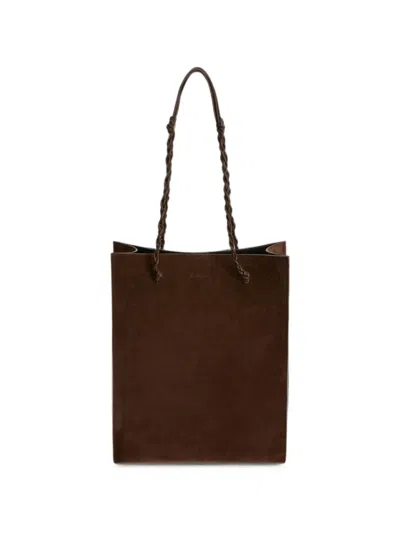 Jil Sander Tangle Tote Bag In Brown