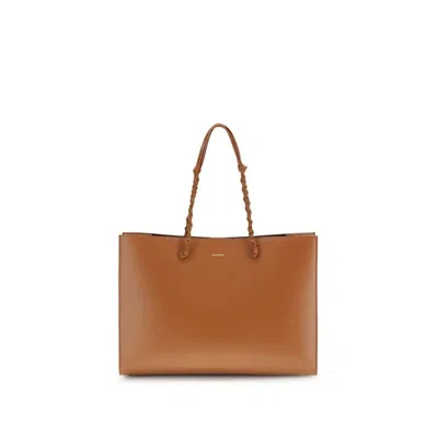 Jil Sander Tangle Tote Bag  Brown