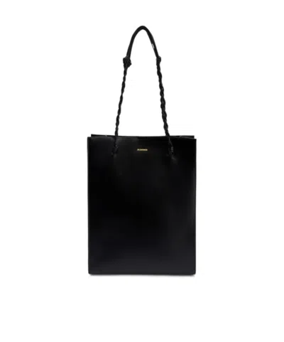 Jil Sander Tangle Tote In Orange