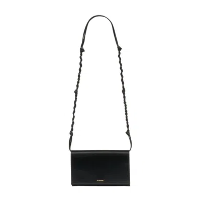 Jil Sander Tangle Wallet In Black