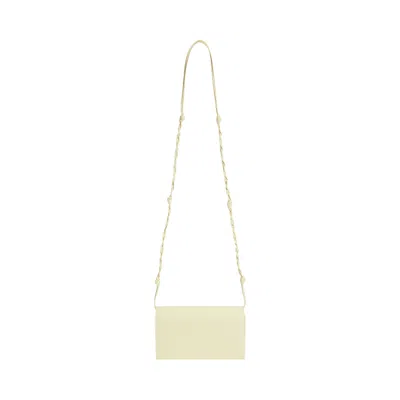 Pre-owned Jil Sander Tangle Wallet 'pastel Yellow' | Women's Size Onesize
