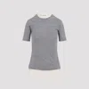 Jil Sander Crew Neck T-shirt And Vest Two-piece Set