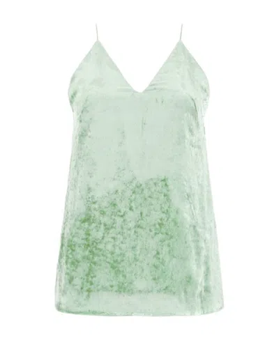 Jil Sander Tank Tops In Green