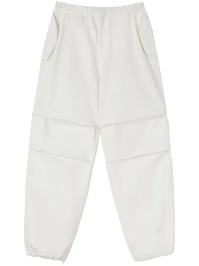 JIL SANDER JIL SANDER TAPERED COTTON TROUSERS