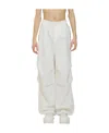 Jil Sander Trousers Cotton Drawstring Cuffs In White